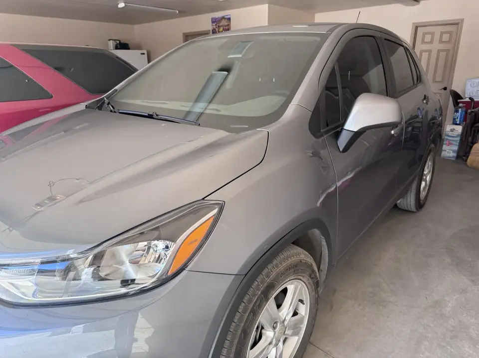 Replacement windshield tinted in 50% ceramic: This awesome customer had us tint her previous windshield and it was broken from rocks, called us out (view 2)