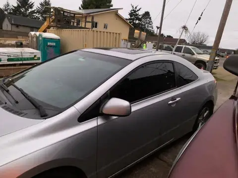 Silver coupe window tint: 20% all the way around (view 2)