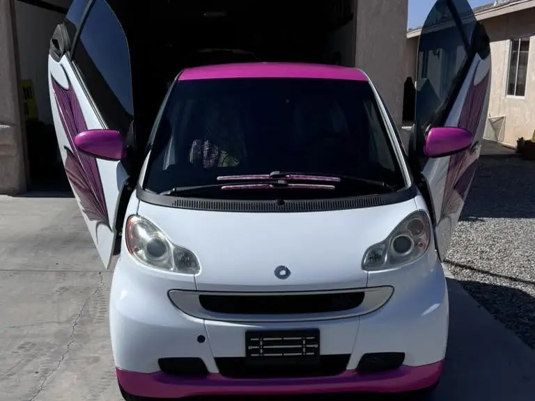 Smart car window tint: 20% sides and back, 50% windshield, 20% sunstrip (view 2)