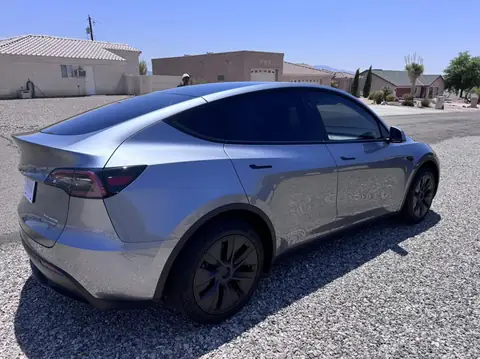 Tesla Model Y window tint: 15% Nano Ceramic rear windows, 20% Nano Ceramic front doors (view 4)