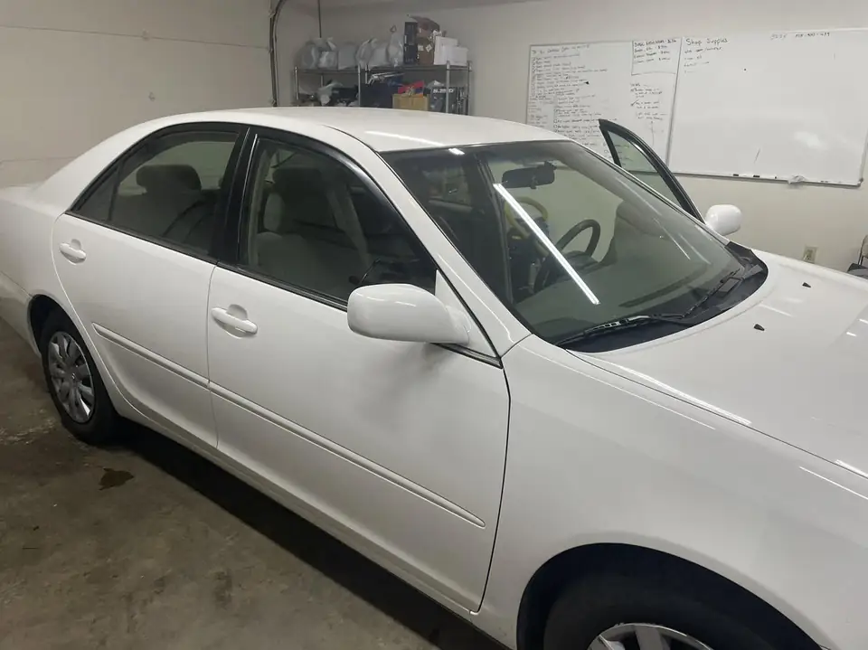 Toyota Camry window tint: 5% doors and back glass, 35% front windshield (view 3)