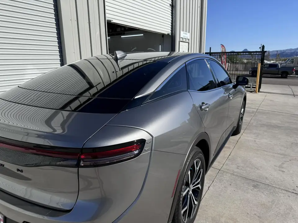 Toyota Crown window tint: Clean subtle protection for this Toyota Crown, 35% sides and rear, 50% full windshield (view 2)