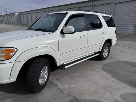 Toyota Sequoia window tint: 5% over rear half privacy windows, 20% front doors, 50% full windshield, 5% sunstrip
