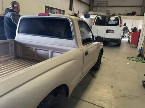 Toyota Tacoma window tint: Premium 5% rear window, Premium 25% side windows