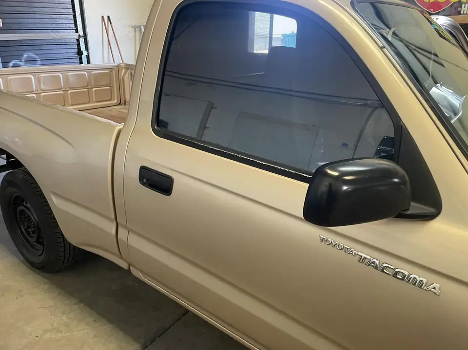 Toyota Tacoma window tint: Premium 5% rear window, Premium 25% side windows (view 2)