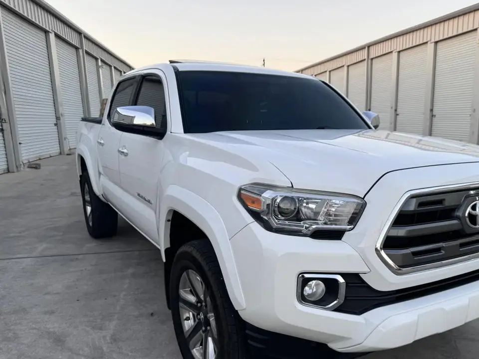Toyota Tacoma window tint: 5% sides and rear, 50% full windshield (view 2)