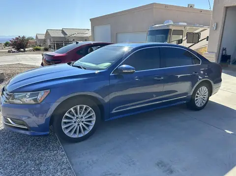VW Passat window tint: Remove all old tint from sides and rear, 5% rear 3 windows, 15% front doors, 5% windshield strip (view 3)