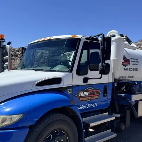 Water truck window tint: 25% sides, 5% sunstrip